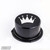 Turbo XS 15-16 Subaru WRX Billet Aluminum Vacuum Pump Cover - Black - W15-VPC-BLK