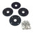 DRAG RACE SOLUTIONS QUARTER-TURN FASTENER DOUBLER PLATES  DRR4500-004R-B