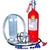 STROUD SAFETY Fire Suppression System Novec 1230 5lb Pull Cabl STR9302