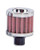 VIBRANT PERFORMANCE CRANKCASE BREATHER FILTE R W/ CHROME CAP - 5/8IN VIB2166