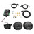 DAKOTA DIGITAL VHX SERIES DIRECT-FIT ANALOG GAUGE SYSTEMS FOR 1971-1973 MUSTANG DDGVHX-71F-MUS-K-W