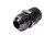 FRAGOLA Straight Adapter Fitting #10 x 1/2 MPT Black FRG481610-BL