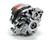 POWERMASTER GM TPI Chrome Alternator 105 Amp PWM17802