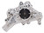 EDELBROCK SBC Water Pump - Long  Polished EDE8821