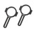 JOES RACING PRODUCTS Mirror Brackets 1-3/4in Tube 3.5in Long JOE11254