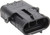 ALLSTAR PERFORMANCE 3 Pin Weather Pack Shroud Housing ALL76293