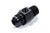 FRAGOLA #8 X 3/8MPT Inline Gauge Adapter Fitting Black FRG495004-BL