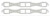 MR. GASKET Alum. Exhaust Gasket Set BBM w/Rect. Ports MRG7430G