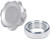 ALLSTAR PERFORMANCE Filler Cap Silver with Weld-In Alum Bung Small ALL36160