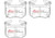DBA 2018+ Kia Stinger V6 Twin Turbo XP Performance Rear Brake Pads - DB15004XP