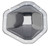 TRANS-DAPT Differential Cover Kit Chrome GM 14 Bolt TRA9047