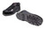 SIMPSON SAFETY Crew Shoe Size 11 1/2 Black SIM57115BK