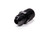 FRAGOLA Straight Adapter Fitting #8 x 1/2 MPT Black FRG481688-BL