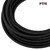 COLOR FITTINGS 4AN PTFE BRAIDED BLACK NYLON HOSE / LINE (E85 + RACE FUEL SAFE) - BY THE FOOT  - BLACK COFBPH-04-000-001-BL
