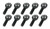 ALLSTAR PERFORMANCE Pro Rod End LH 3/4 Male Moly 10pk ALL58072-10