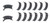 ACL BEARINGS Main Bearing Set Coated Nissan 6-Cyl  RB26DETT AEB7M2428HC-STD