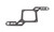 NITROUS EXPRESS CARB SOLENOID BRACKET - 4500 DOMINATOR FLANGE