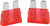 QUICKCAR RACING PRODUCTS 10 AMP ATC FUSE RED 5PK