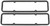EDELBROCK SBC Valve Cover Gaskets EDE7549