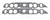 EDELBROCK Intake Gasket Set - BBC O/P EDE7203
