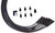 Ultra Plug Wire Set Universal 6-Cyl Black MOR51003