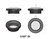 Turbo Screen Guard With Velocity Stack - 5.50" (Black) SBF77-3014