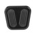 LOKAR BLACK E-BRAKE PEDAL PAD FOR 73-02 CHEVY TRUCK LOKXBAG-6088