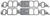 EDELBROCK Intake Gasket Set - BBC R/P EDE7202