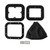 Billet Shifter Bezel Rectangular HUR115500HST