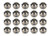 GORSUCH PERFORMANCE SOLUTIONS Lug Nuts 5/8-11 Course Double Sided 20pk GPSHG-13000