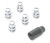 5 Wheel Locks Jeep JK 3/4 Hex GOR71481NB5