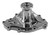 Pontiac Water Pump Chrome Aluminum TFS1475AA