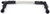 FRAGOLA #8 Fuel Line Kit 7/8-20 Dual Inlet 4500 Black FRG920005-BL