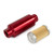 Top Street Performance Top Street Performance Fuel Filter with 10 Micron Paper Element; Red TSPJM1021R