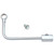 SPECTRE Single Feed Fuel Line W/ gauge Port 1/8in SPE29883