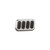LOKAR Billet Brake Pad W/Rubbe  LOKBAG-6005