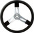 QUICKCAR RACING PRODUCTS 17IN STEERING WHEEL ALUM BLACK