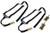 MACS CUSTOM TIE-DOWNS Dragster Rear Nets Only Pair MTD121834