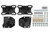 UMI Performance 68-72 GM A-Body LSX Motor Mounts - 4008-B