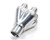 4 to 1 Coolant Manifold #12an to 1.50in Hose MEZWAM401