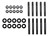 TRICK FLOW ROCKER ARM SHAFT STUDS 5/16 SBM 10PK TRFTFS-61400613