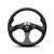 MOMO AUTOMOTIVE ACCESSORIES Jet Steering Wheel Leath er / Airleather 350mm MOMJET35BK0B