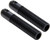 L/W Aluminum Hood Pins 3/8in Black 2pk ALL18493