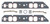 MR. GASKET Silicone Intake Gaskets MRG5827