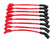 TAYLOR/VERTEX 409 Spiro-Pro Plug Wire Race Set 135-Deg Red TAY79213