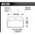 HAWK BRAKE HB100 BRAKE PADS .480 HWKHB100J480