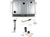 Sniper EFI Fuel Tank SYS 63-66 GM Trk Under  Bed HLY19-184