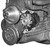 ALAN GROVE 1955-62 235 6 CYLINDER ALTERNATOR BRACKET ALG224L