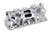 WEIAND SBC STREET WARRIOR INTAKE MANIFOLD POLISHED WEI8120P