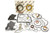 TCI 77-Up Ford C6 Pro Super Kit TCI448900